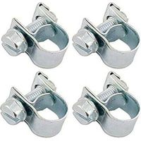4x Kraftstoffschlauch Mit Schraubanschluss Für Rasenmäher, Motorhacke, Moped Und Motorrad (6-8mm)