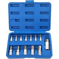 13-teiliges Satz Von Innensechskant-steckschlüsseleinsätzen 1/2'', Mit Eigenschaften: 13 Teile, 14 Mm