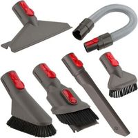 Zubehörset Befestigungsset Mit Verlängerungsschlauch Für Dyson V7 V8 V10 Kabelloser Staubsauger (6-in-1)