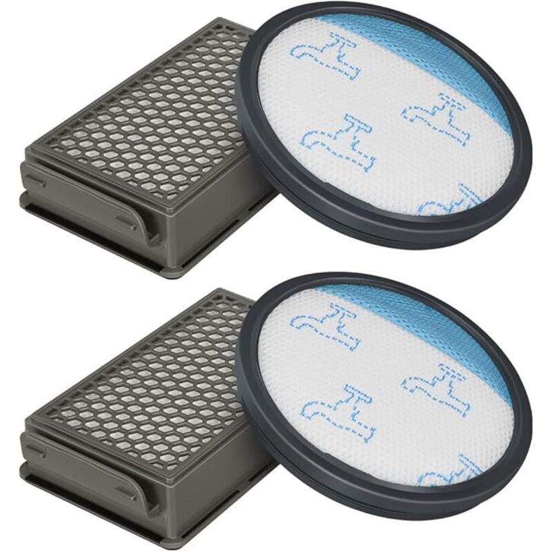 2 Hepa-filter-sets Für Rowenta/moulinex/tefal Compact Power Cyclonic Staubsauger Ro3731ea Ro3753ea Ro3786ea, Ersatzfilter Zubehör Kompatibel Mit Zr005901