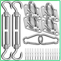 Schattensegel-hardware-set - Edelstahl 304 Sonnenschutz-installationsset