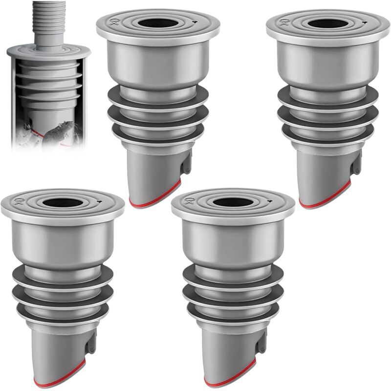 Dichtung Für Waschmaschinen-abflussschlauch: 4 Stück 35-40 Mm Abflussdichtung Für Waschbecken, Dichtung Für Waschmaschinen-schlauch, Silikon-bodenablauf-dichtung