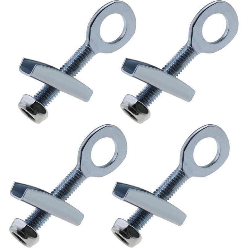 4 Stück Achsspanner, Kettenrad 10 Mm Verstellbar Mit Schraube Für E-bike