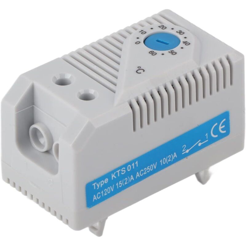 Thermostatschalter 0-60 Einstellbares Elektrisches Bauteil Aus Kunststoff Und Elektronik Digitaler Mechanischer Temperaturregler Neu (blauer Knopf)