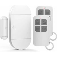 Tür- Und Fensteralarm, Alarm Mit 130-db-sirene, 2 Fernbedienungen, Einfache Installation, Drahtloser Hausalarm