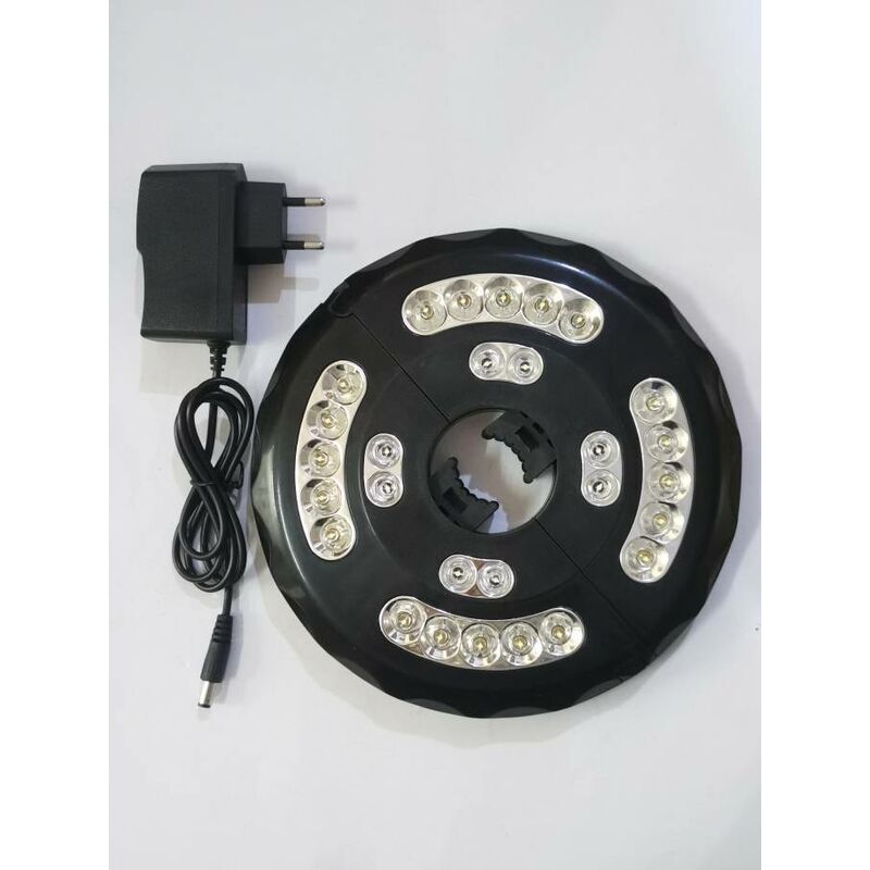 Schirmlampe, Wiederaufladbare 28-led-schirmbeleuchtung, Terrassen-schirmlampe Mit 3 Helligkeitsstufen, Außenbeleuchtung Für Camping, Terrasse, Garten, Zelt [energieeffizienzklasse A++]