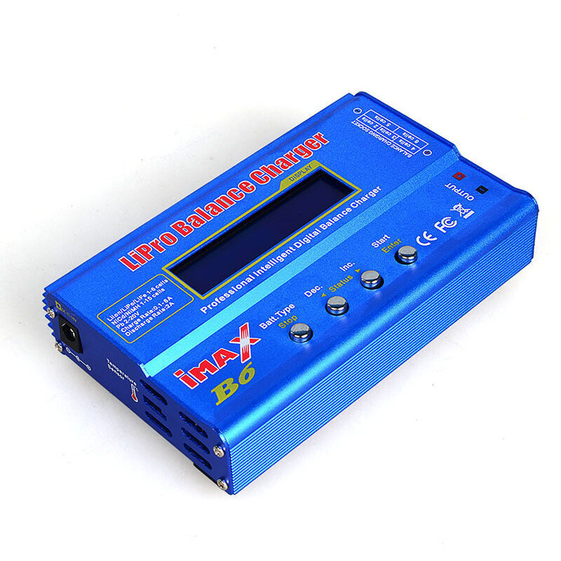 Lipo Ladegerät 80 W 6 A Professionell Balance Hochleistung Für Lipo/li-ion/life (1-6s), Nimh/nicd (1-15s)
