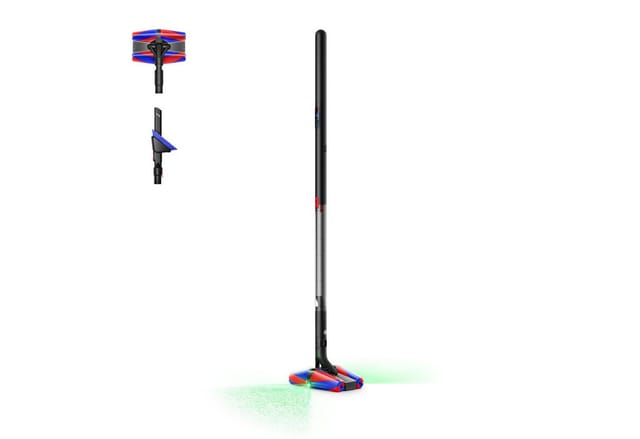 DYSON Akku-Stielstaubsauger PencilVac™ Fluffycones, 230 W, Saugkraft bis zu: 55 AW, Voller innovativer Technologie