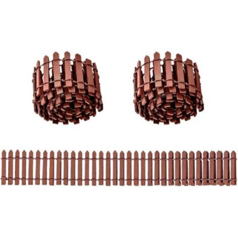 Mini-gartenzaun 3 Stück Gartenbegrenzung Aus Holz Miniatur-gartenzäune Mini-holzzaun Flexibler Mini-zaun Für Diy-landschaftsgestaltung