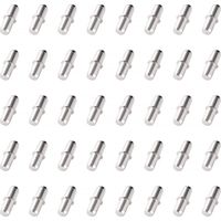 40 Stück 20x6 Mm Regalstifte, Regalträgerbolzen, Für Möbel, Bücherregale Und Küchenschränke