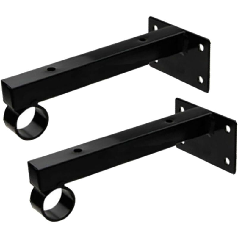 Winkelträger Für Regale, Industrielle Quadratische Halterungen Für Schwebende Regale, Retro Wandhalterungen Für Bilder, Für Wohnzimmer, Bad, Garage, 150 Mm
