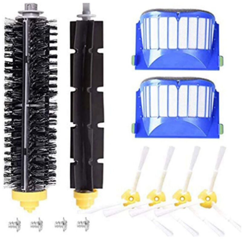 Zubehör Für Irobot Roomba 600 610 620 630 645 650 655 660 680 500er Serie Modell 595 Ersatzkit Nachfüllset Irobot Teile Set Filter Seitenbürste