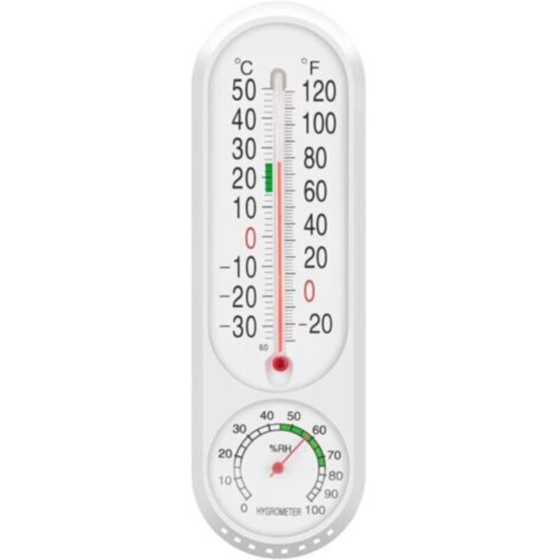 Gewächshausthermometer, Digitales Hygrometer, Temperaturmesser Für Hängende Gartenpflanzen, Feuchtigkeitsmesser Für Innen- Und Außenbereich, Hygrometer-thermometer Mit Gewächshauseffekt, Gewächshausga