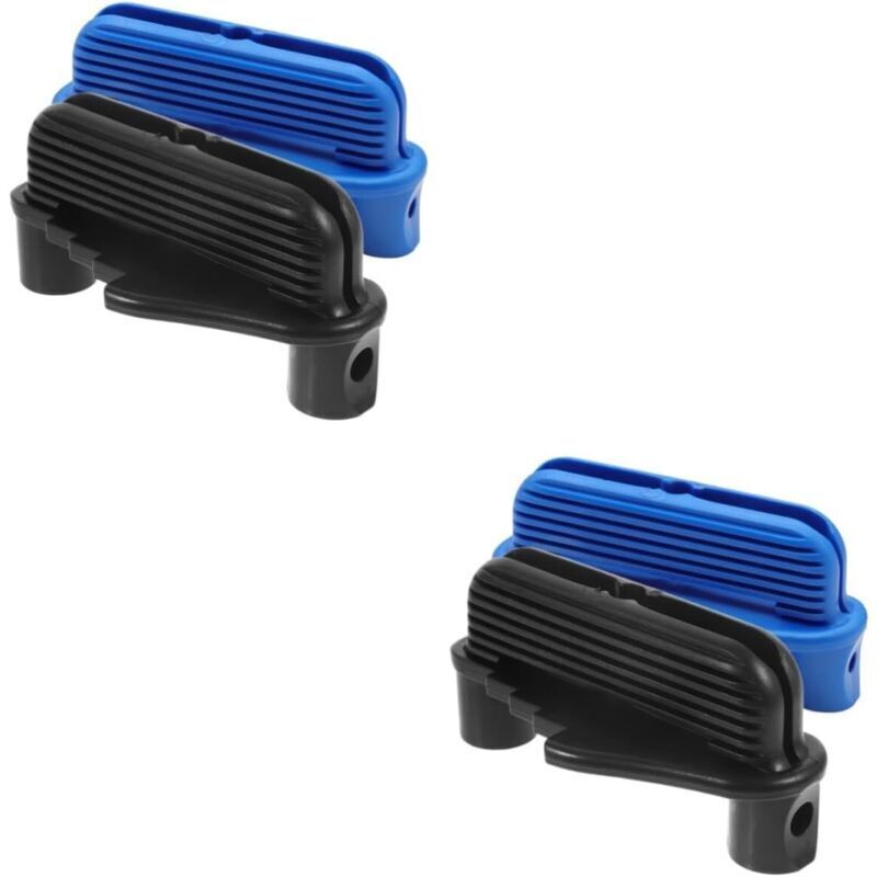 4pcs Werkzeug Zum Markieren Von Mittellinien, Zentrierwerkzeug Für Die Holzverarbeitung, Zentraler Sondenmarker Aus Kunststoff (schwarz-blau)