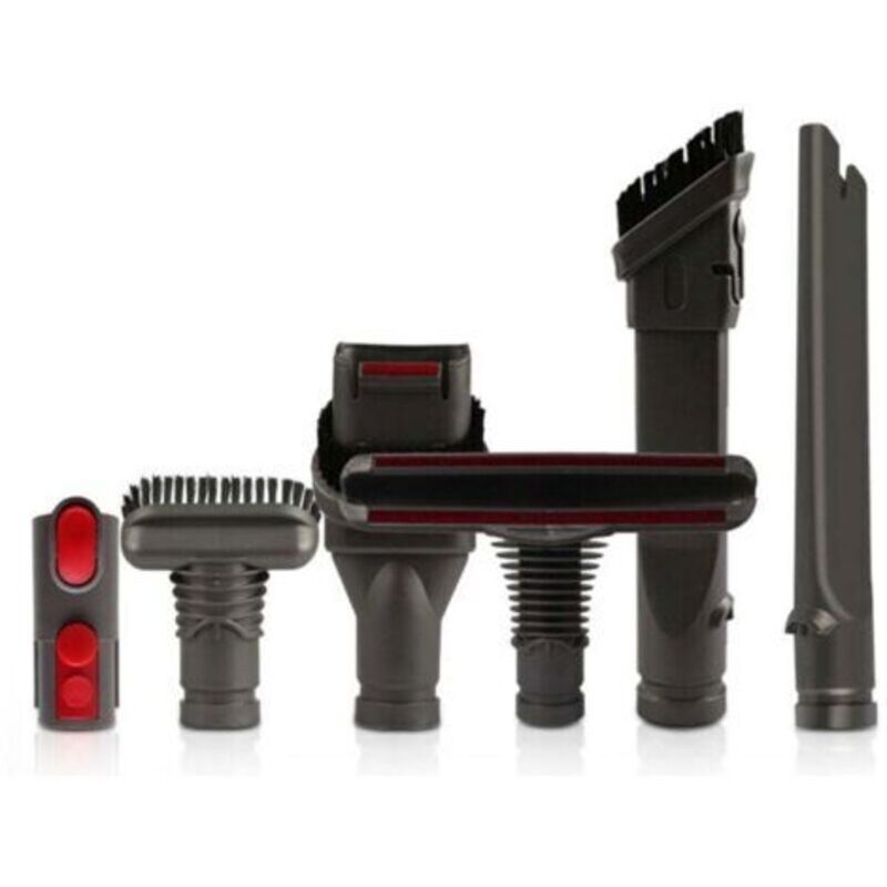 Set Mit 6 Dyson Staubsauger-zubehörteilen, Saugkopf Für V6 Dc35 / 45 / 52 / 58 / Dx901, Bürstenkopf-set
