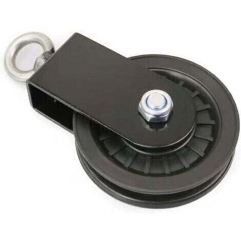 90 Mm Leise Nylon-kabelrollen, 360-grad-zugrad, Befestigung Für Hebe-rollensystem, Lattenheber, Hebeblöcke, Heimfitnessgeräte