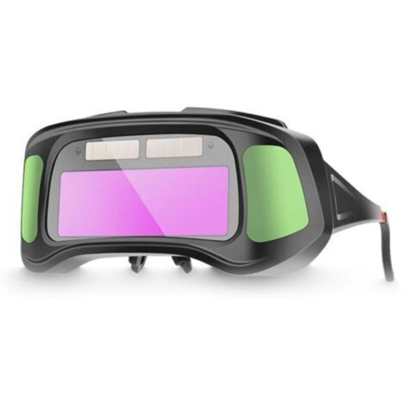 Intelligente Professionelle Schweißbrille Mit Starkem Lichtschutz, Ausgestattet Mit Solar-ladepanel