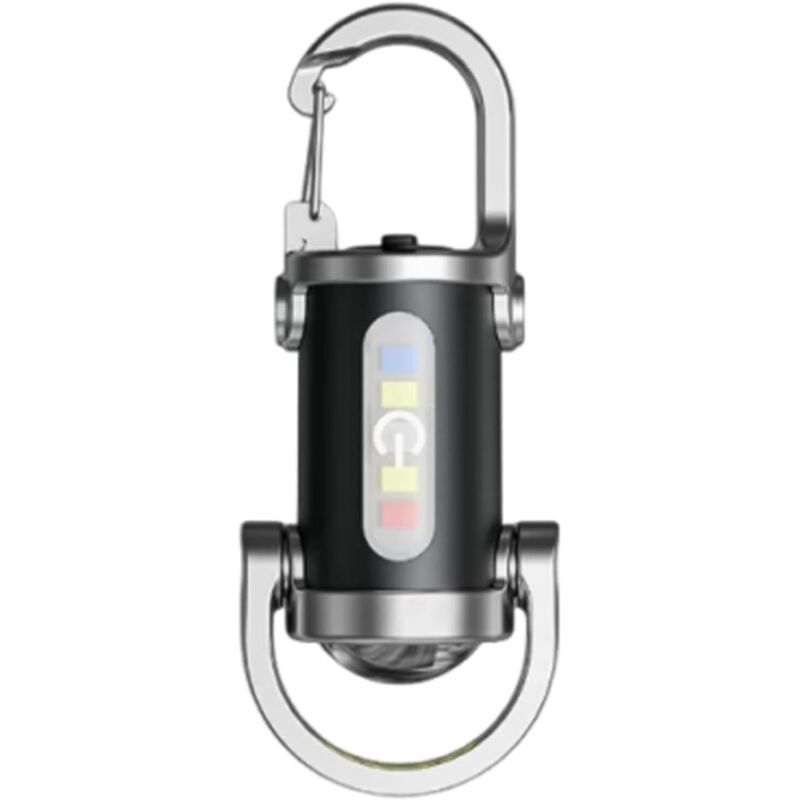 Wiederaufladbare Schlüsselanhänger-taschenlampe - 3,5 X 7,5 Cm Mini Helle Led-taschenlampe, Kompakt Für Camping, Wandern, Reisen Und Jagen