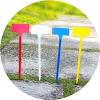 12 Stück Außenpflanzen Pflanzenmarkierungen Für Den Garten Plastik-pflanzenetiketten Hängende Pflanzenschilder Gartensteckkarten H141