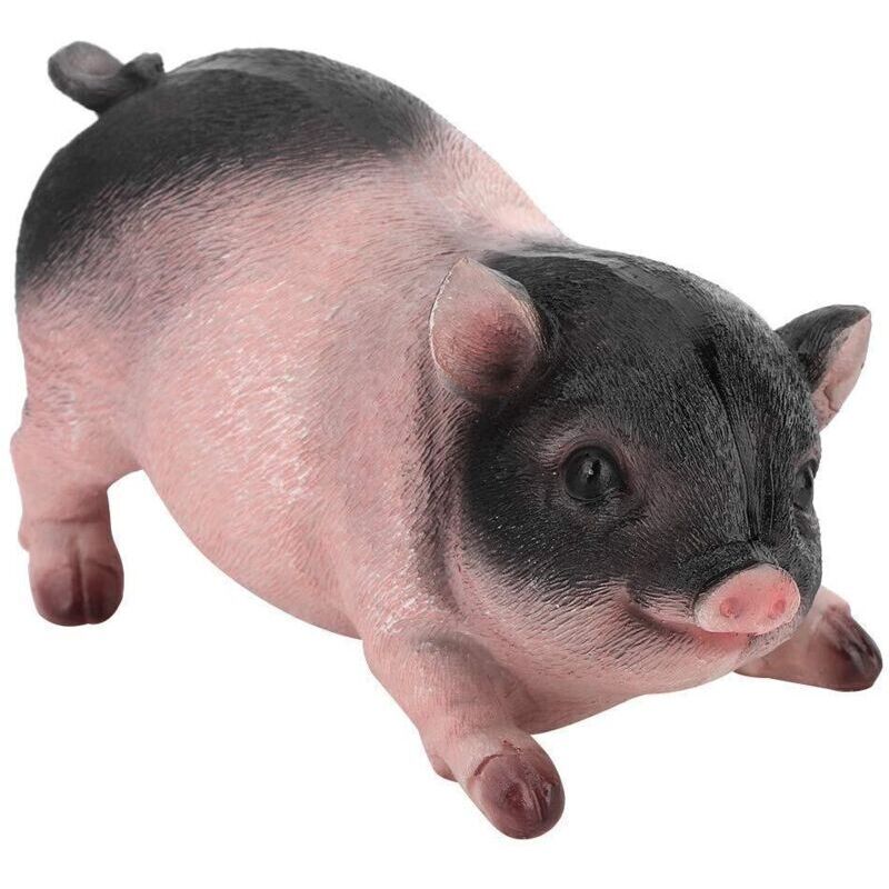 Kleine Schweinestatue Für Den Garten, Harzschwein-skulptur, Gartentier Aus Harz, Kleine Schweinefigur, Tierskulpturen, Hausdekoration, Rasen-, Garten- Und Patio-ornamente