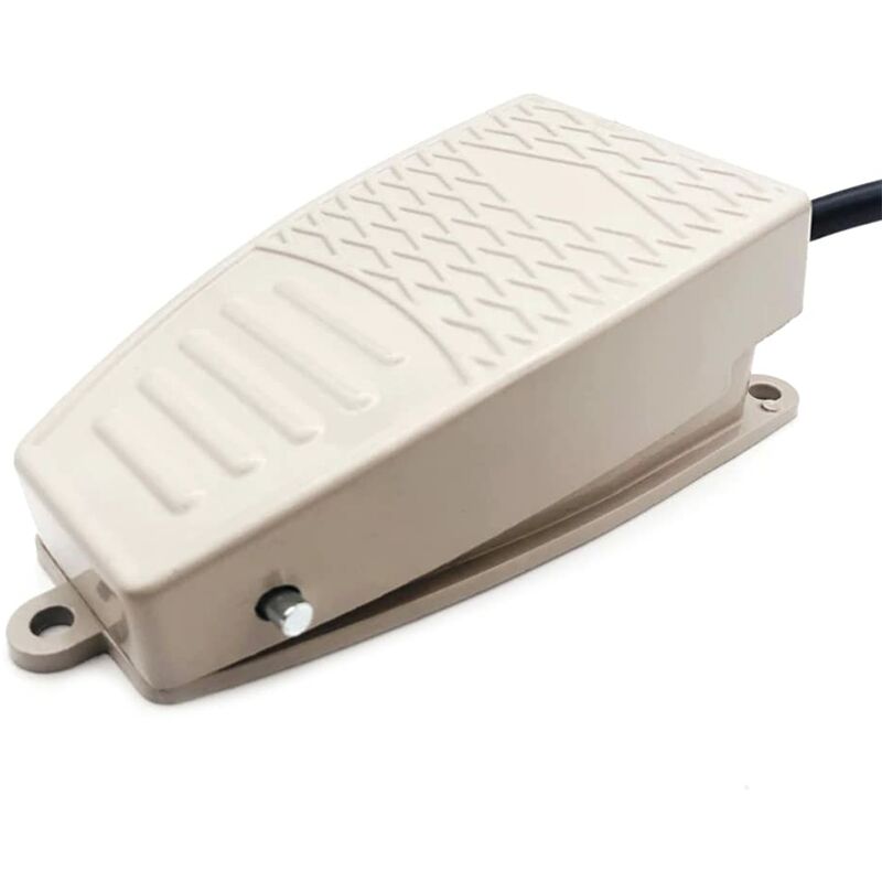 Fußschalter, 380 V Ac 220 V Dc Normal Offen, Fußschalter Mit Aluminiumgehäuse, Momentaner Fußschalter Für Werkzeugmaschinen