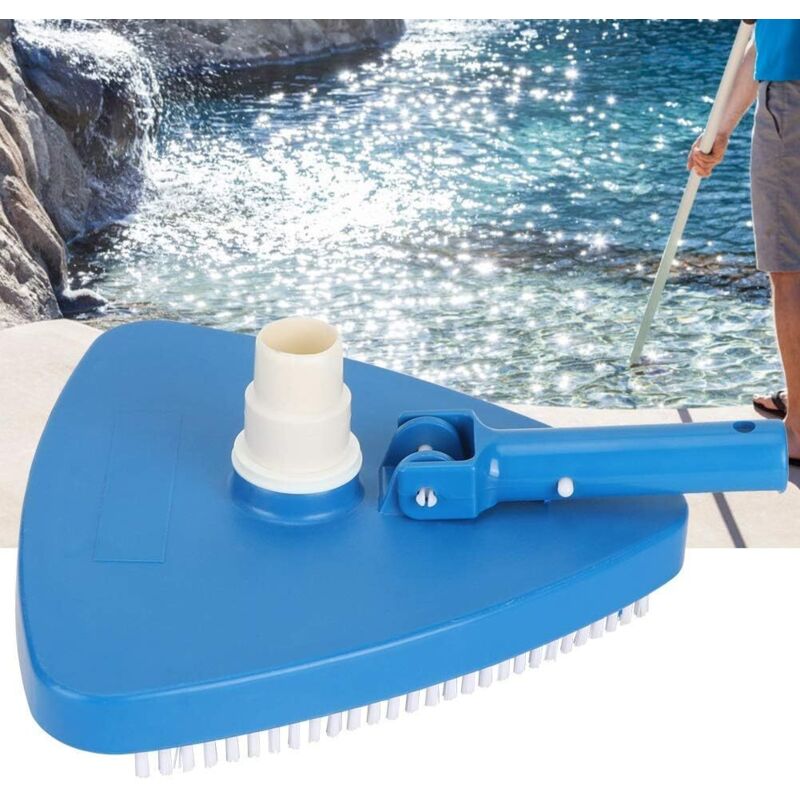 Dreieckiger, Rotierender Hand-poolreiniger, Tragbar, Dreieckig Geformt Mit Gewicht, Zubehör Für Die Reinigung Des Pool-saugkopfes Für Haus Und Garten.