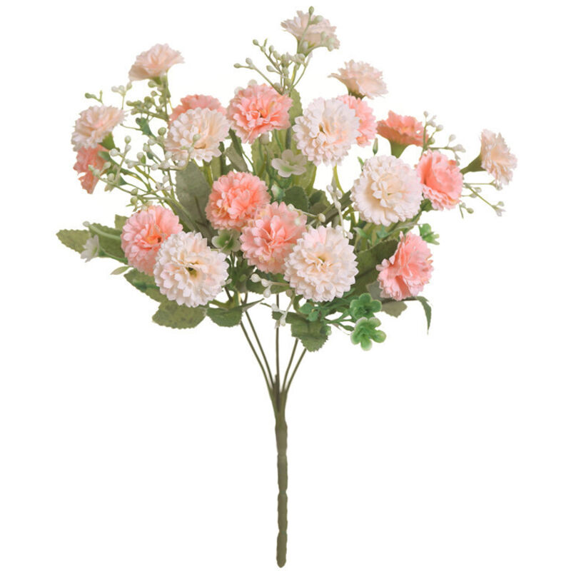 2 Künstliche Blumen – Champagner-hortensien – Luxuriöse Innendekoration