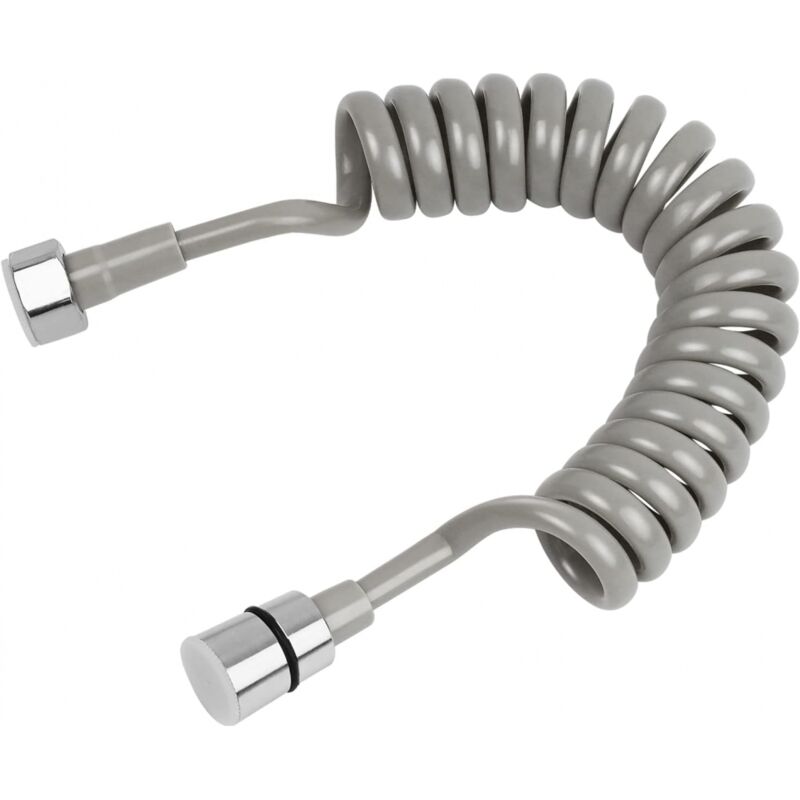 Teleskopisches Duschrohr, 2 Meter Langes Federrohr Für Das Badezimmer, Spiralförmiges Edelstahlrohr, Langes Rohr Für Sprühkopf, Toilette, Bidet, Wasserhahn