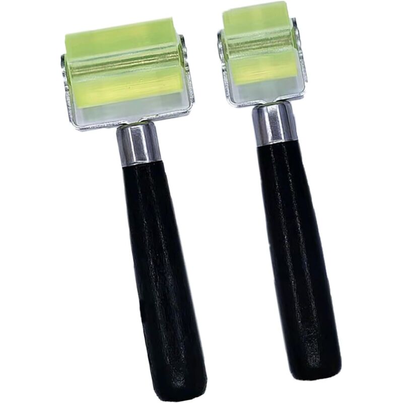 Set Aus 2 Andruckrollen Für Schalldämmung Im Auto - 3 Cm - Kleberolle - Nahtrolle 5 Cm - Tapetenrolle