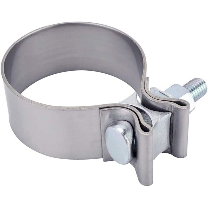 Edelstahl-schlauchklemme, Schlauchklemme Zur Reparatur Von Gartenschläuchen, Verbindungsklemme Für Abwasserschläuche Aus Edelstahl, 51 Mm