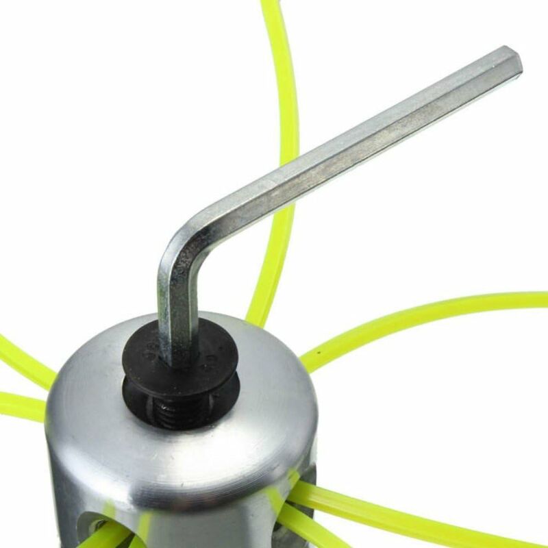Herbe Aluminium Universal-einsteller Nylon-spule Garten Rasenmäher Montage