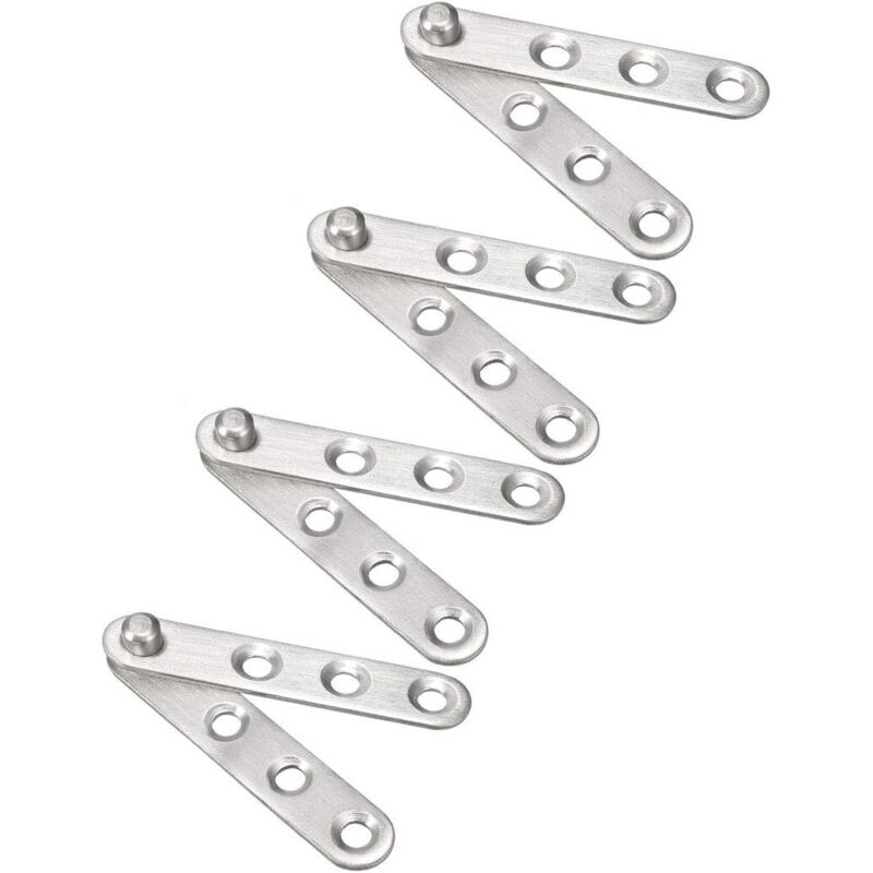 4-teiliges Edelstahltürscharnier Mit 360-grad-drehung, 60mmx11mm