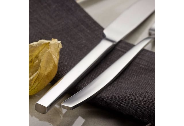 ECHTWERK Besteck-Set Positano (30-tlg), 6 Personen, Edelstahl 18/10, Tafelbesteck, silber, Geschenkkassette