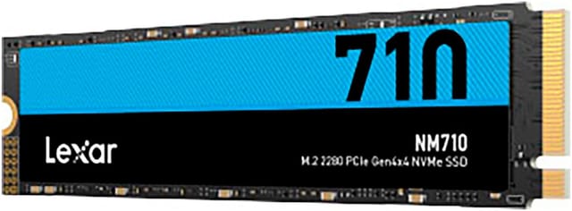 Lexar NM710 1TB interne SSD (1000 GB) 5000 MB/S Lesegeschwindigkeit, 4000 MB/S Schreibgeschwindigkeit