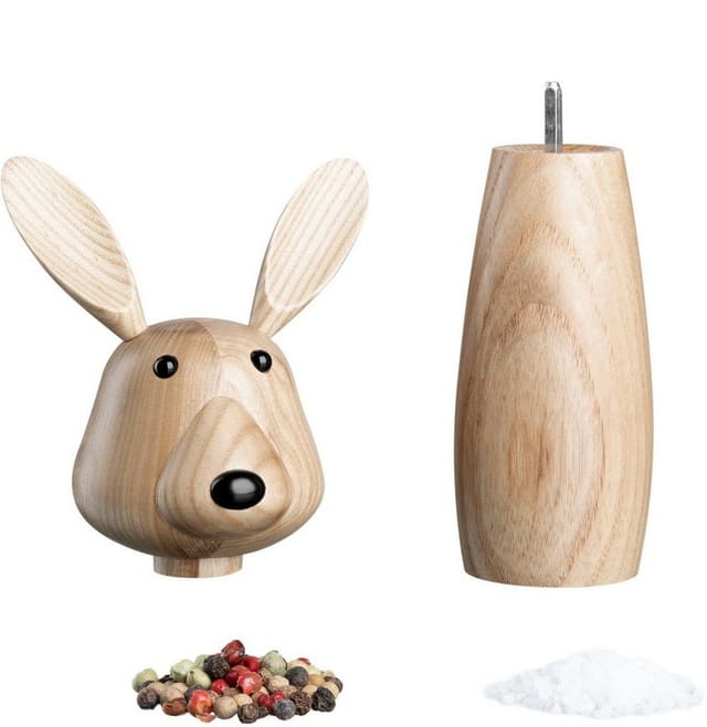 LEONARDO Gewürzmühle Hase manuell, Keramikmahlwerk, 25 cm