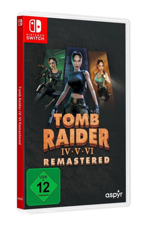 Tomb Raider 4-6 Remastered Nintendo Switch