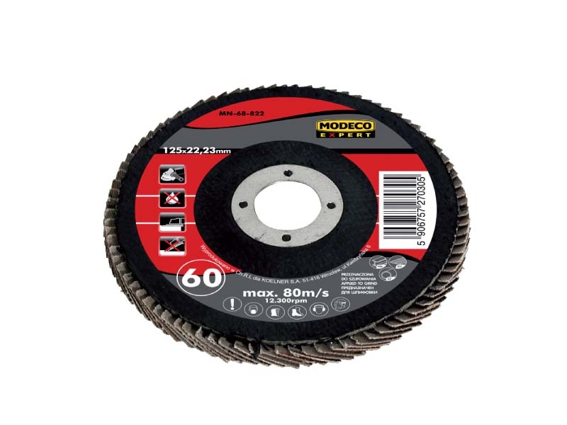 Schleifscheibe Modeco Mn-68-823 125 Mm Körnung 80
