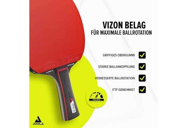Joola Tischtennisschläger Tischtennis-Set Duo Pro (Set, 6-tlg., mit Bällen, mit Tasche)