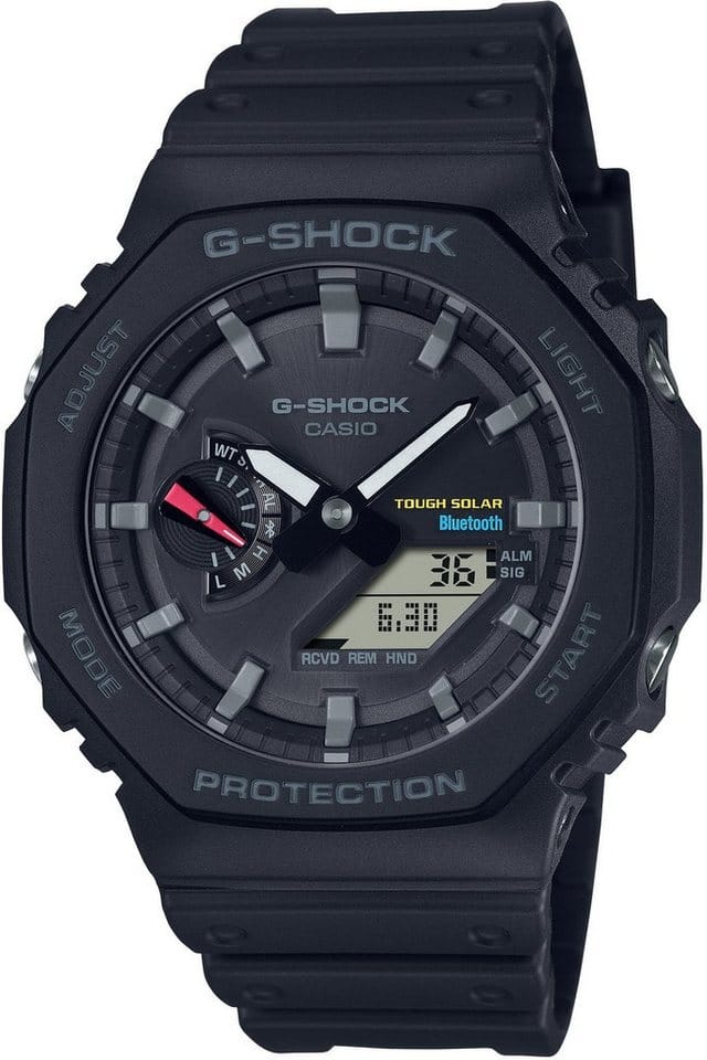 CASIO G-SHOCK GA-B2100-1A1ER Smartwatch, Solaruhr, Armanduhr, Herrenuhr, Bluetooth, bis 20 bar wasserdicht