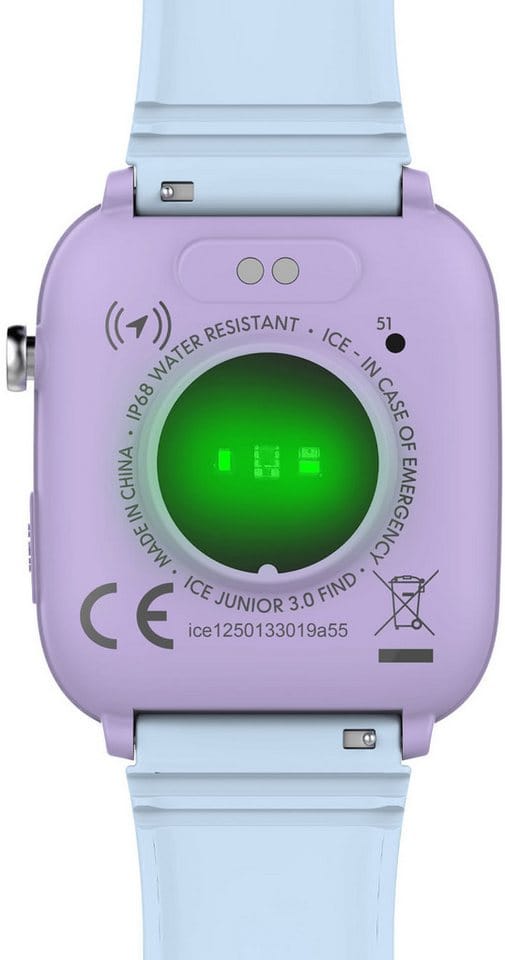 ice-watch ICE smart junior 3.0 - Find My - 1.75 Smartwatch, Armbanduhr, Kinderuhr, Silikonarmband, Bluetooth, Geschenkidee,digital