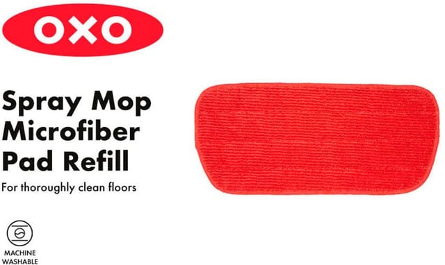 OXO Good Grips Nachfüllpackung für Spray Mop-Mikrofaserpads Mikrofasertuch (Mikrofaser, 44)