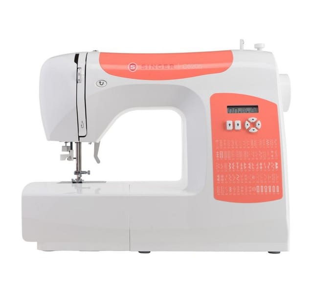 Singer Computer-Nähmaschine C5205 Orange, 60 Programme