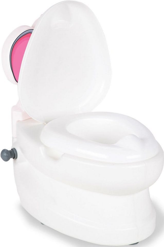 Jamara Toilettentrainer Meine kleine Toilette, Elefant, mit Spülsound und Toilettenpapierhalter