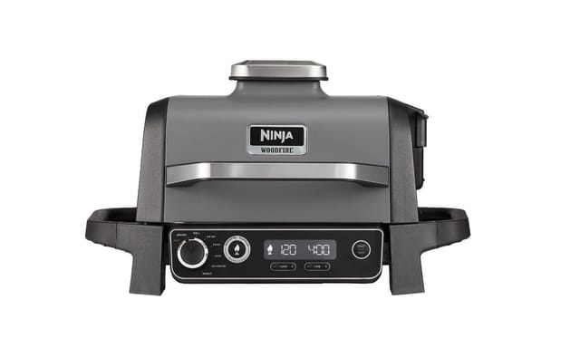 NINJA Tischgrill Ninja Woodfire OG701EU, 2400 W, Elektrischer Outdoor Grill
