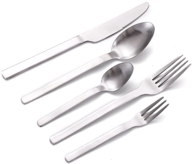 ECHTWERK Besteck-Set Tafelbesteck „Angelini“ (30-tlg), 6 Personen, Edelstahl 18/10, Hochglänzend