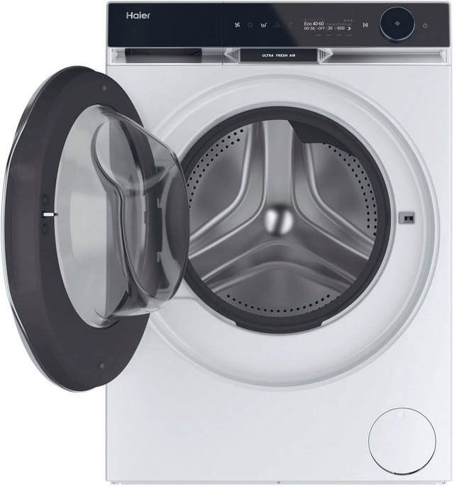 Haier Waschtrockner X SERIE 11 HWD100-BD14397U1, 10 kg, 6 kg, 1400 U/min, UltraFresh: Hält die Wäsche bis zu 12 Std. frisch