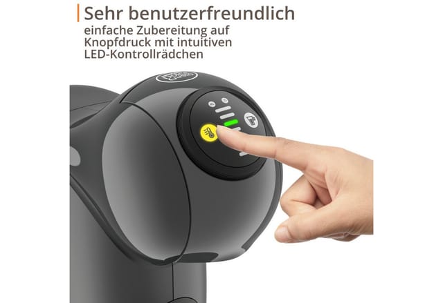 NESCAFÉ® Dolce Gusto® Kapselmaschine KP243B Genio S, 15 Bar, ultra-kompakt, Hochdruck
