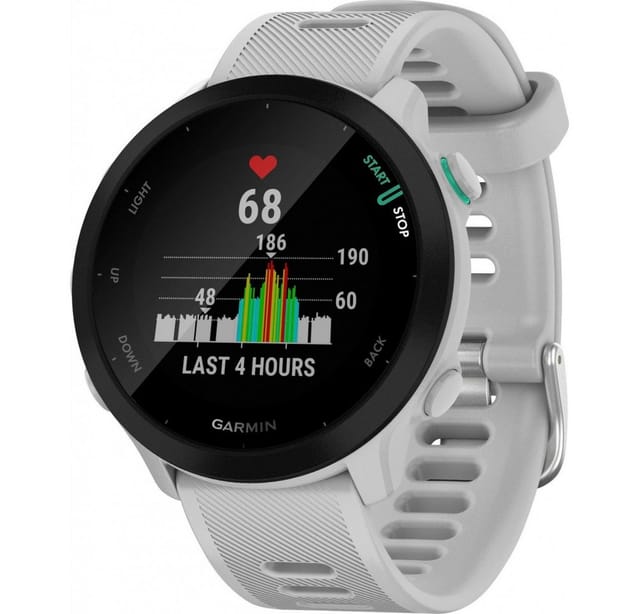 Garmin FORERUNNER 55 Multisport- Smartwatch (2,64 cm/1,04 Zoll, Garmin), GPS-Laufuhr