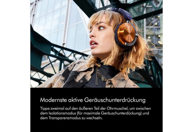DYSON OnTrac™ Over-Ear-Kopfhörer (Geräuschisolierung, Transparenzmodus, Bluetooth, Integriertes Mikrofon zum telefonieren und Geräuschunterdrückung)