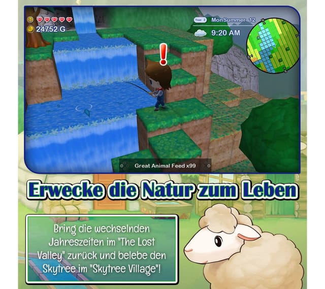Harvest Moon The Lost Valley & Skytree Village - Collector's Edition Nintendo Switch